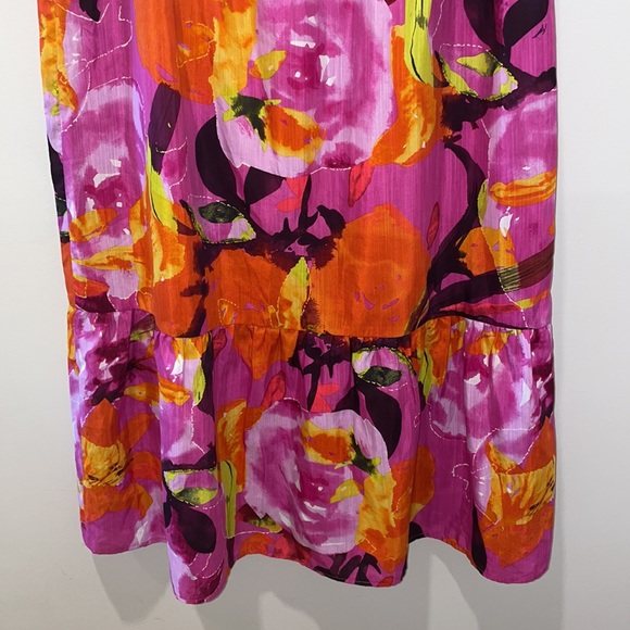 Trina Turk Floral Maxi Skirt-size 0 - Picture 4 of 11